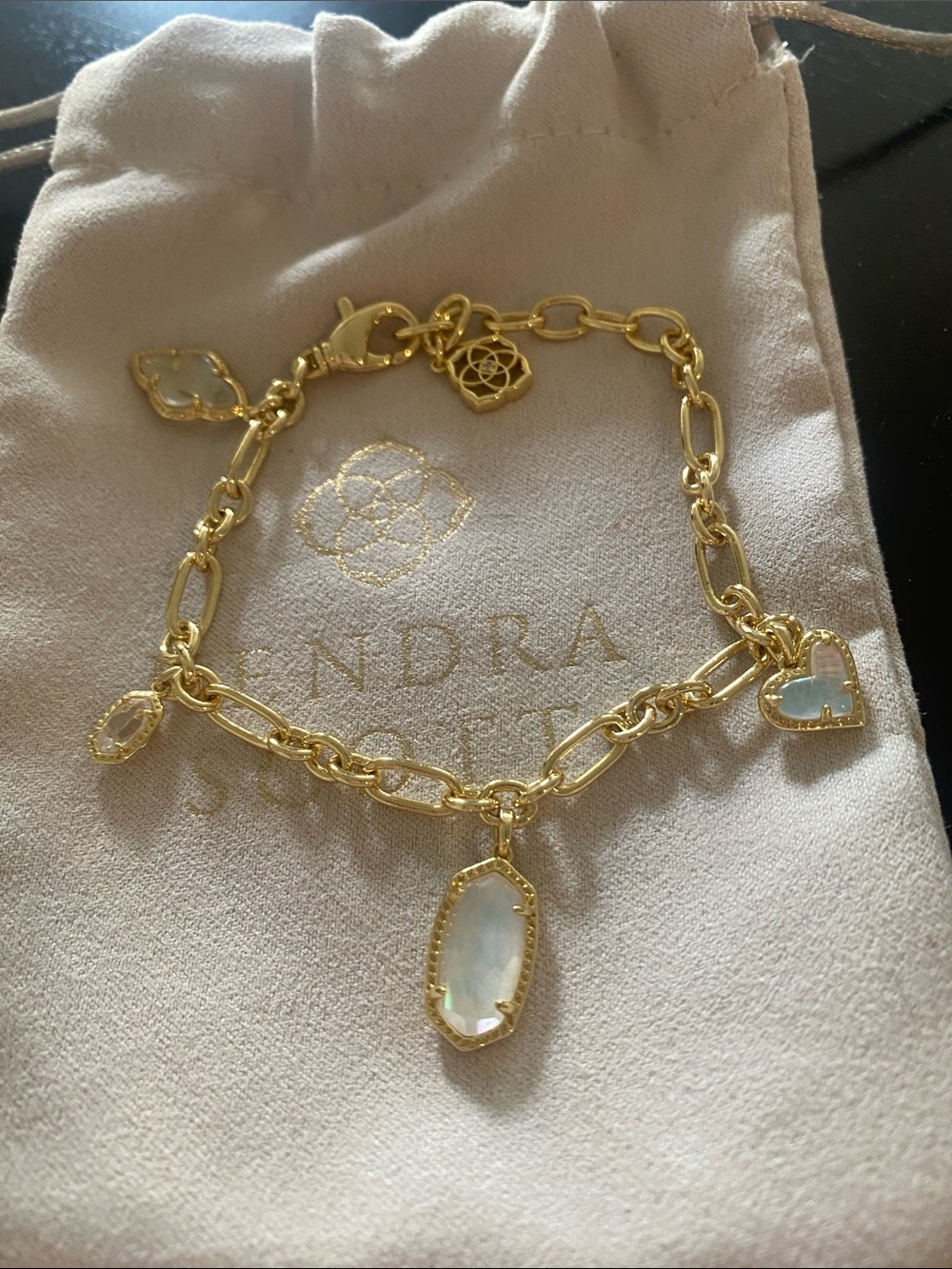 Kendra Scott icon charm bracelet